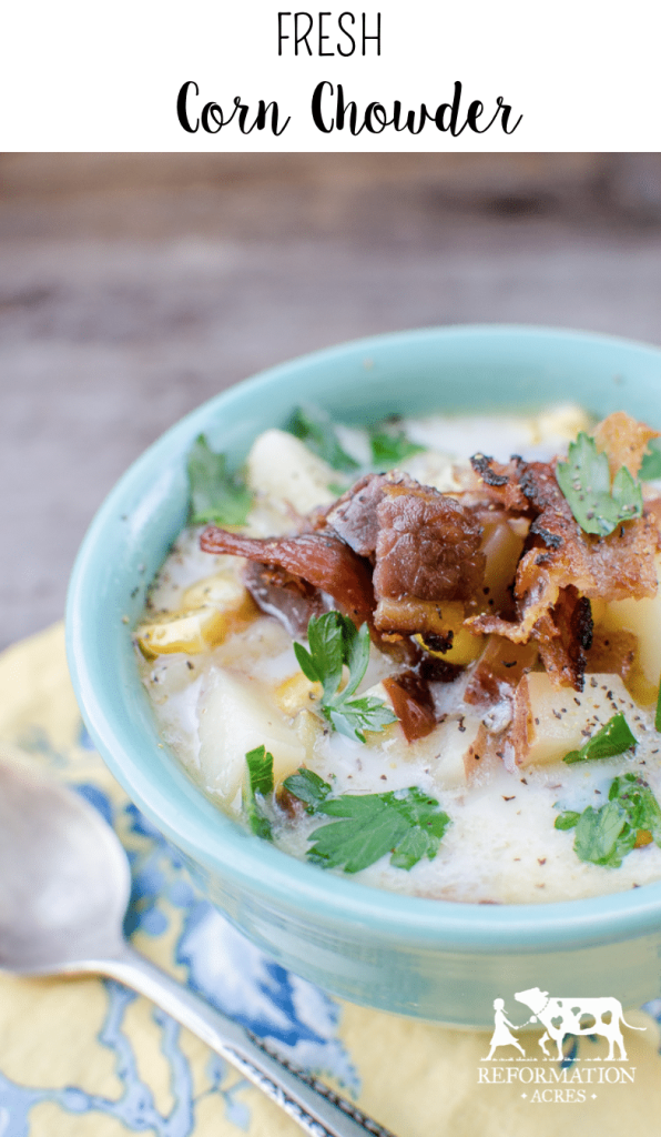 Fresh Corn Chowder