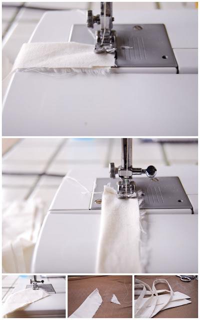 apron tie ends