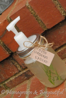 Homemade Dishwashing Liquid