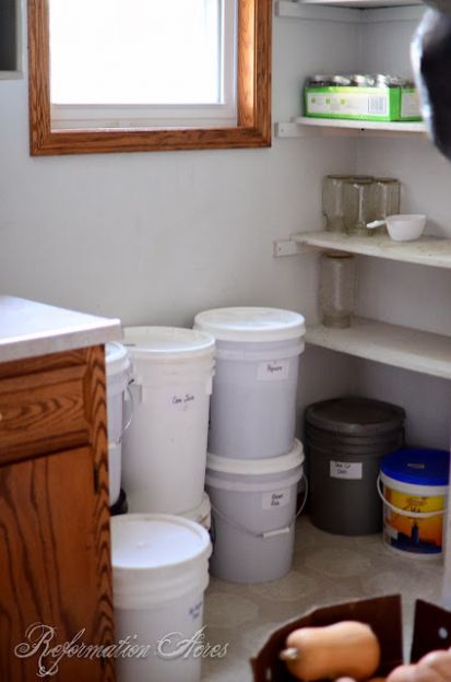 Homestead Food Storage