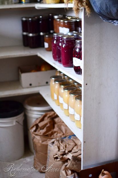 Homestead Food Storage