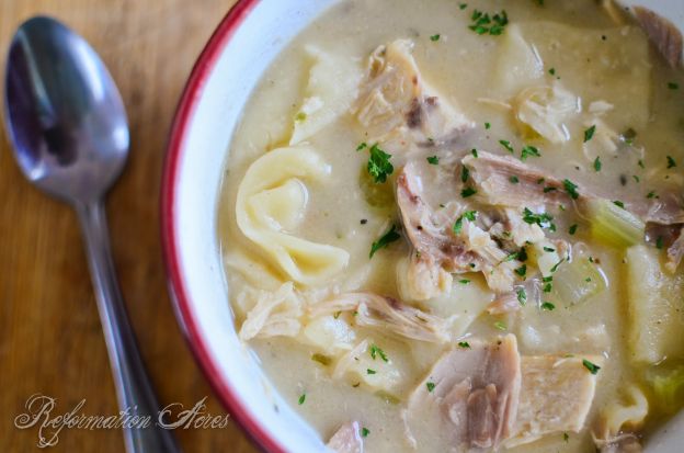 Southern Style Chicken and Dumplings |reformationacres.com