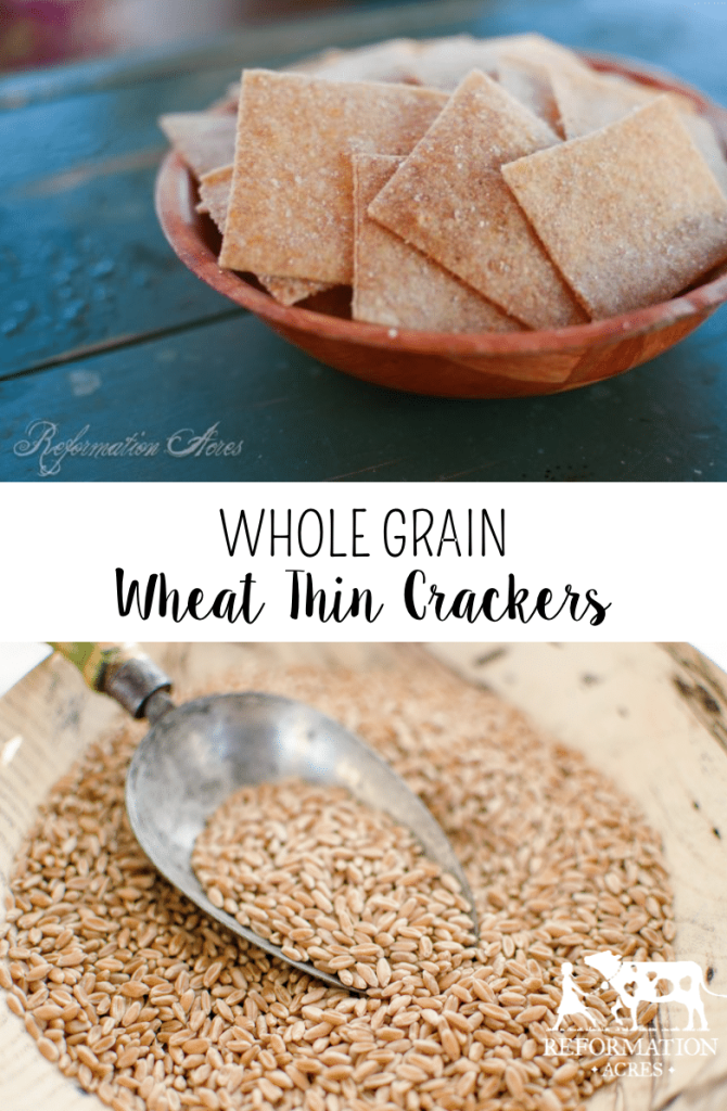 Whole Grain Wheat Thin Crackers