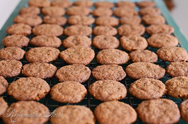 Whole Grain Sugar and Spice Drop Cookies | onjustacoupleacres.blogspot.com