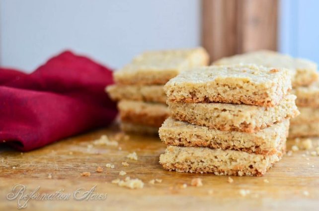 Whole+Grain+Scotch+Shortbread pieces squares