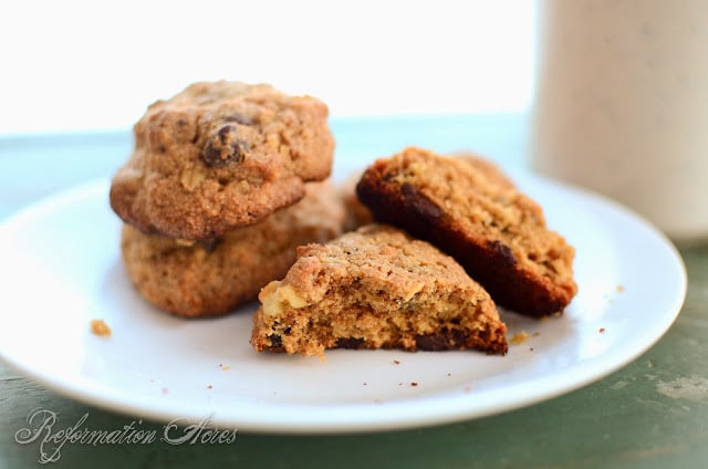 chocolate chip cookies |www.onjustacoupleacres.blogspot.com-3