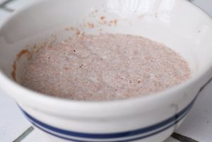 Sourdough Starter in a white bowl