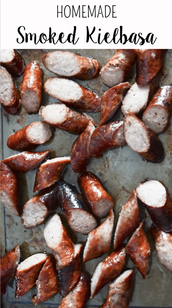 Homemade Smoked Kielbasa- Who knew making your own smoked kielbasa could be so easy!? | reformationacres.com