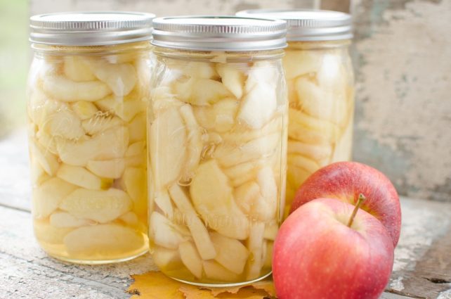 How to Can Apple Slices