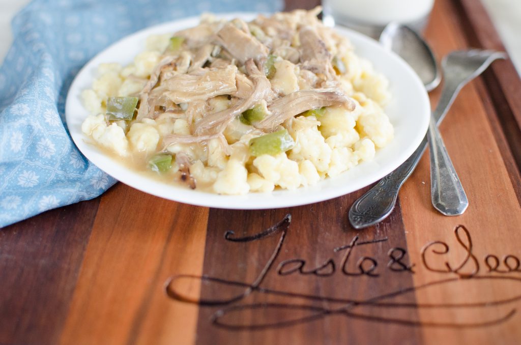Chicken Haluska like Great-Grandma used to make... only better!!