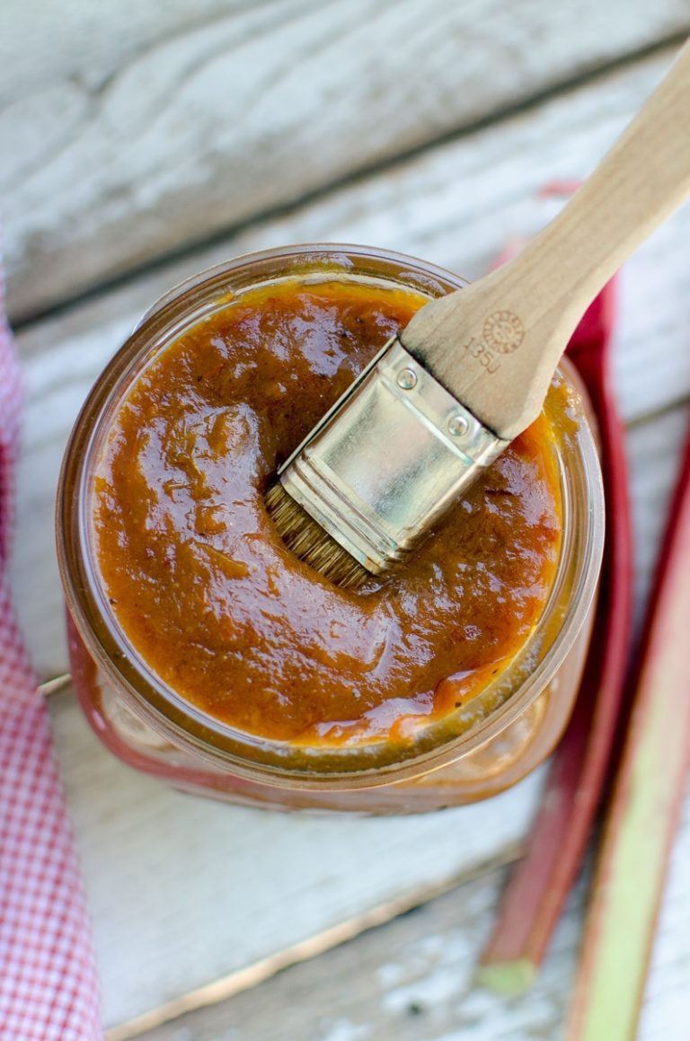 rhubarb bbq sauce 4
