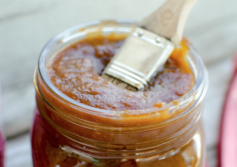 Sorghum & Roasted Rhubarb BBQ Sauce
