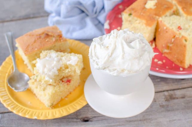 Honey Sweetened Pork Butter with Jalapeno Cornbread