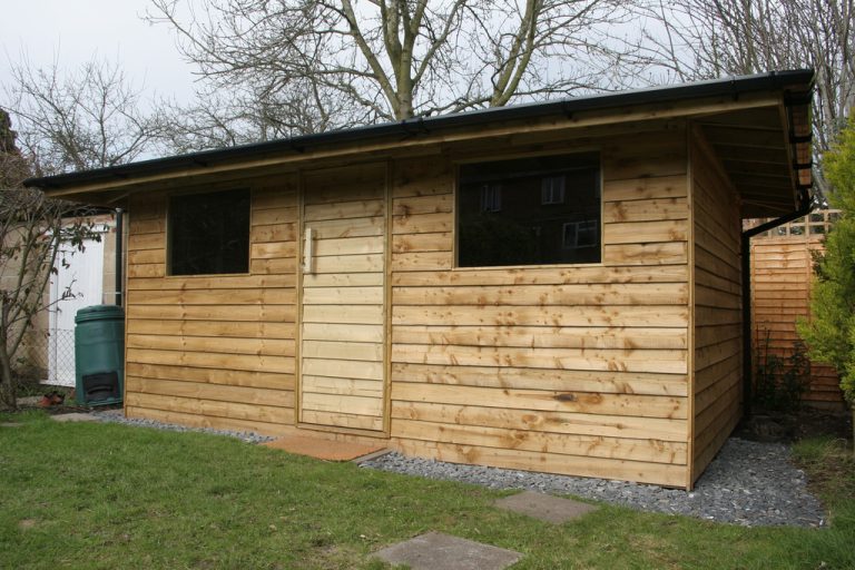 Shed wood sided