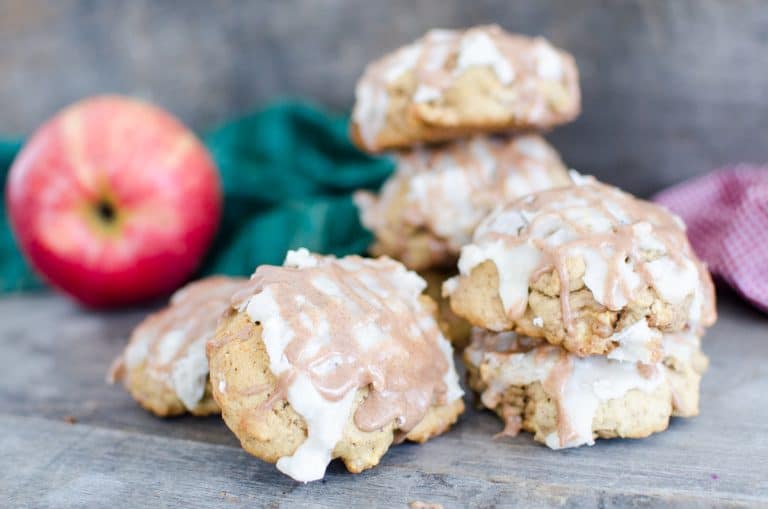 Glazed Apple Cookies
