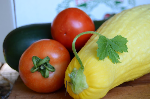 Homestead Garden in Summer August