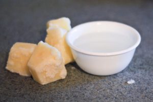 Mesophilic Culture Cubes next to a white bowl