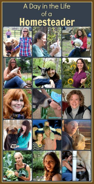 Follow 15 different homesteaders as they share a day from their lives- I can't wait to read through their stories!!