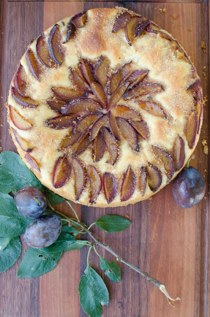 Yeasted Plum Cake