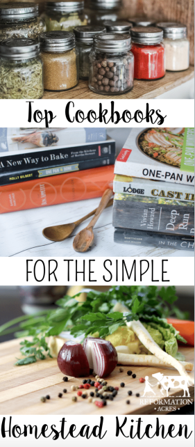 Top Cookbooks for the Simple Homesteader's Kitchen