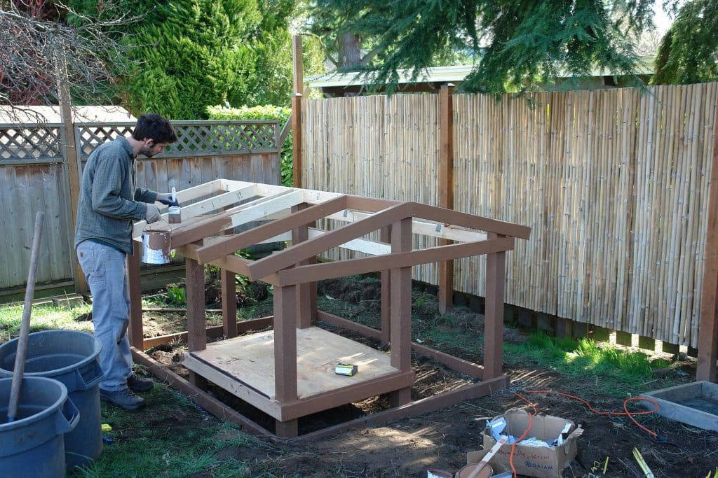 Chicken Coop construction